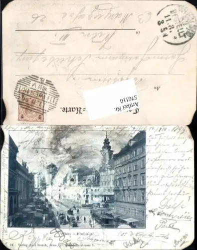 576110,Wien Innere Stadt Freiung 1899
