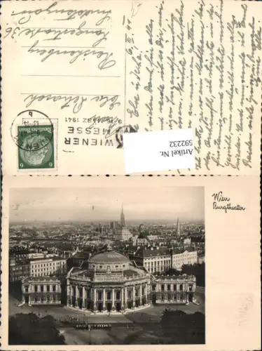 592232,Foto Ak Wien Innere Stadt Burgtheater Theater Vienna