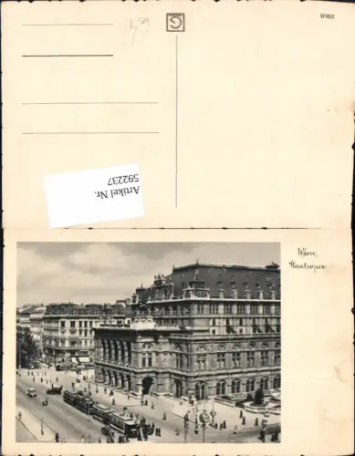 592237,Wien Innere Stadt Staatsoper Oper Vienna