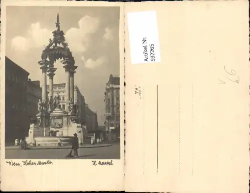 592265,Foto Ak Wien Innere Stadt Hoher Markt Vienna pub H. Markl