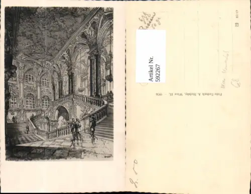 592267,Wien Innere Stadt Universität Innen Stiege Vienna