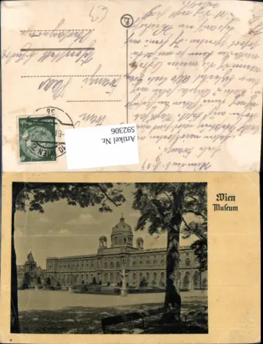 592306,Wien Innere Stadt Museum Theresienplatz Vienna