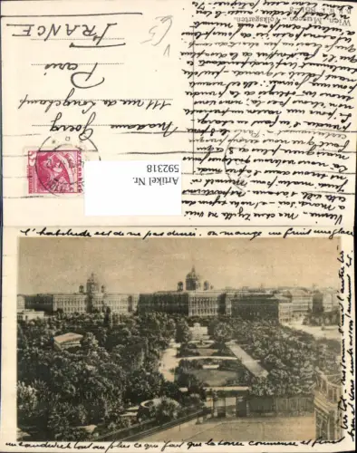 592318,Wien Innere Stadt Volksgarten Museen Museum Theresienplatz Vienna pub B.K.W.I. 851/3