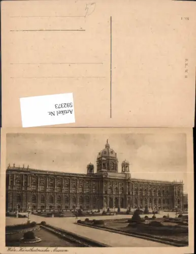 592373,Wien Innere Stadt Kunsthistorisches Museum Theresienplatz Vienna
