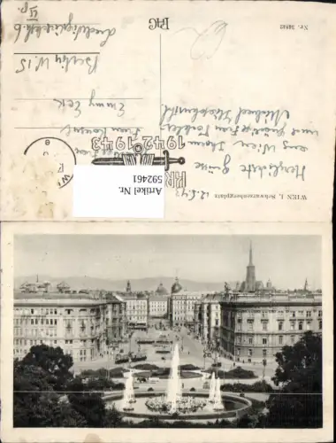 592461,Wien Innere Stadt Schwarzenbergplatz Vienna