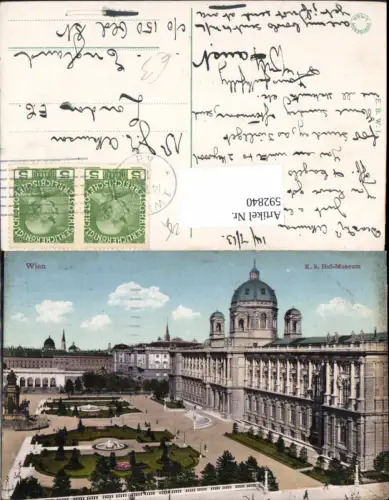 592840,Wien Innere Stadt Hofmuseum Maria-Theresien-Platz Vienna