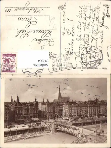 592864,Wien Innere Stadt Ferdinandsbrücke u. Kai Vienna pub Kilophot 24264