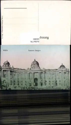 592881,Wien Innere Stadt Äußeres Burgtor Vienna
