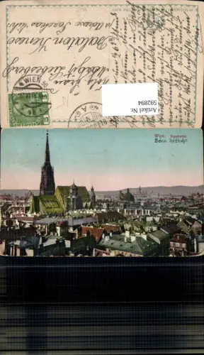 592894,Wien Innere Stadt Panorama Stephansdom Vienna