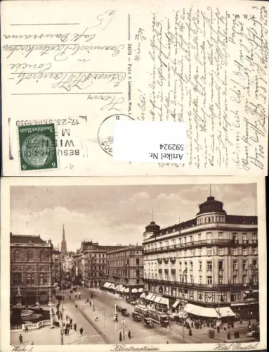 592924,Wien Innere Stadt Kärntnerstraße Hotel Bristol Vienna
