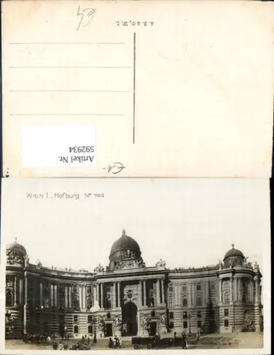 592934,Foto Ak Wien Innere Stadt Hofburg Vienna