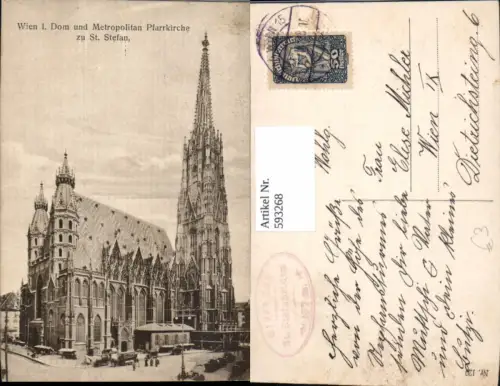 593268,Wien Innere Stadt Stephansdom Dom St Stefan Vienna