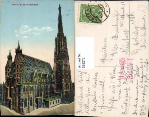 593272,Wien Innere Stadt Stephansdom Dom Stefanskirche Vienna