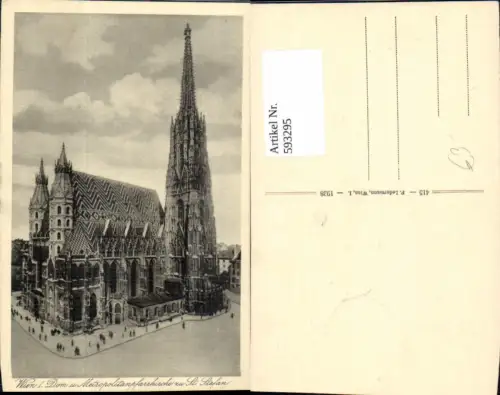 593295,Wien Innere Stadt Stephansdom Dom St Stefan Vienna