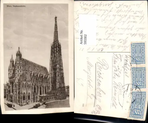 593302,Wien Innere Stadt Stephansdom Dom Stephanskirche Vienna
