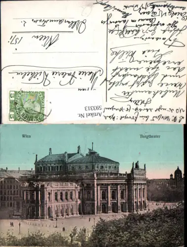 593313,Wien Innere Stadt Burgtheater Theater Vienna