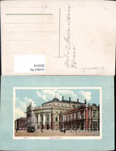593314,Wien Innere Stadt Burgtheater Theater Vienna Passepartout