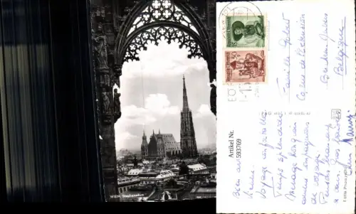 593769,Foto Ak Wien Innere Stadt Stephansdom Dom Vienna