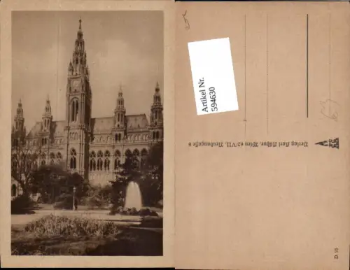 594630,Wien Innere Stadt Rathaus
