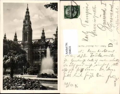 594631,Wien Innere Stadt Rathaus
