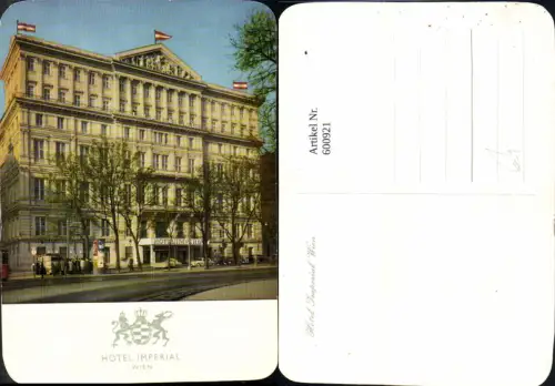 600921,Wien Vienna Innere Stadt Hotel Imperial