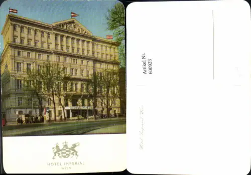 600923,Wien Vienna Innere Stadt Hotel Imperial