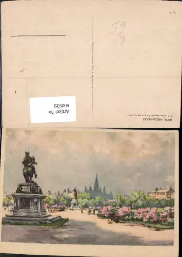 600939,Künstler Ak Karl Schweiz Wien Vienna Innere Stadt Heldenplatz