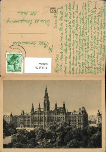 600952,Wien Vienna Innere Stadt Rathaus