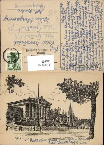 600955,Künstler Ak Wien Vienna Innere Stadt Parlament