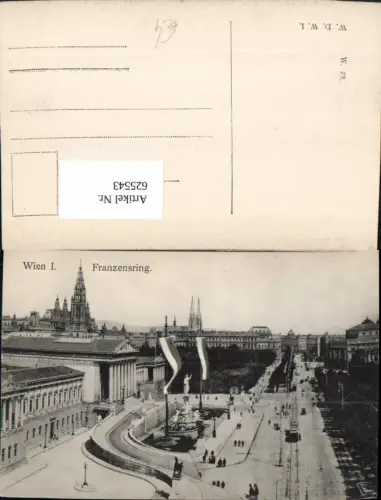 625543,Wien Vienna Innere Stadt Franzensring Parlament Straßenbahn