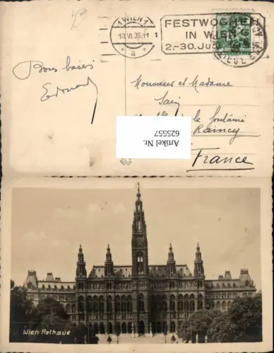 625557,Foto Ak Wien Vienna Innere Stadt Rathaus