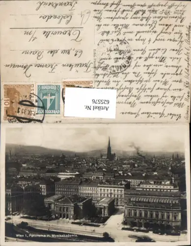 625576,Wien Vienna Landstraße Panorama m. Musikakademie
