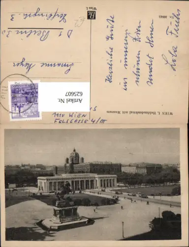 625607,Wien Vienna Innere Stadt Heldendenkmal m. Museum