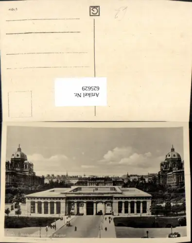 625629,Wien Vienna Innere Stadt Heldendenkmal m. Burgtor