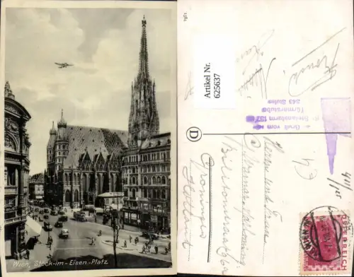 625637,Wien Vienna Innere Stadt Stock-im-Eisen-Platz Stephansdom Dom