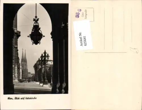 625641,Foto Ak Wien Vienna Innere Stadt Blick auf Votivkirche
