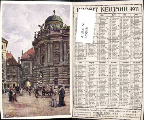 625648,Künstler Ak E. Graner Wien Vienna Innere Stadt Ansicht m. Fiaker