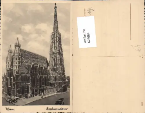625664,Wien Vienna Innere Stadt Stephansdom Dom