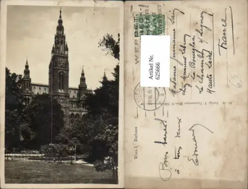 625666,Foto Ak Wien Vienna Innere Stadt Rathaus