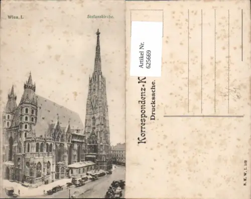 625669,Wien Vienna Innere Stadt Stefanskirche Stephansdom Dom pub B.K.W.I. 142