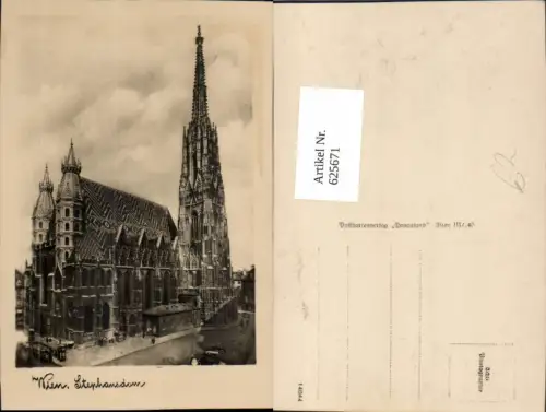 625671,Foto Ak Wien Vienna Innere Stadt Stephansdom Dom