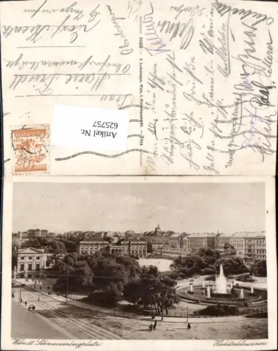 625757,Wien Vienna Landstraße Schwarzenbergplatz Hochstrahlbrunnen pub P. Ledermann 16358