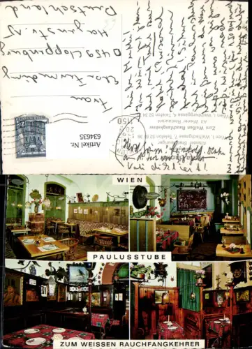 634635,Mehrbild Ak Wien Vienna Innere Stadt Paulusstube zum Weissen Rauchfangkehrer