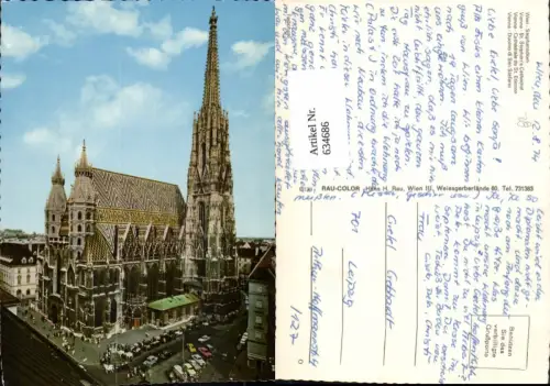 634686,Wien Vienna Innere Stadt Stephansdom Dom