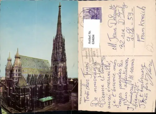 634694,Wien Vienna Innere Stadt Stephansdom Dom