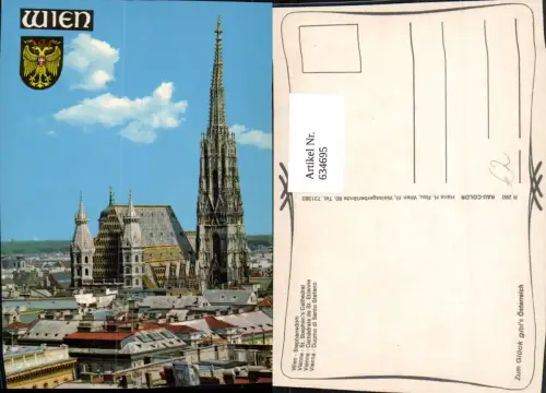 634695,Wien Vienna Innere Stadt Stephansdom Dom