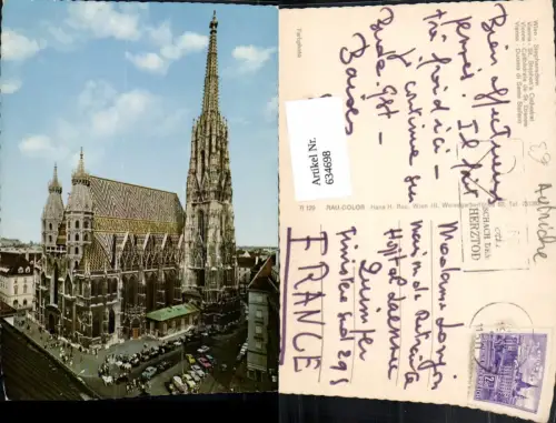 634698,Wien Vienna Innere Stadt Stephansdom Dom