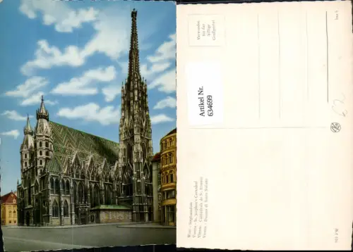 634699,Wien Vienna Innere Stadt Stephansdom Dom