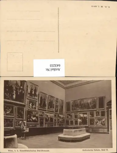 643233,Wien k. k. Kunsthistorisches Hof-Museum Italienische Schule Saal II pub B.K.W.I. 404-19