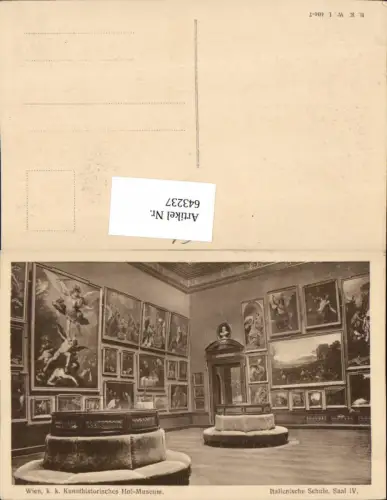 643237,Wien k. k. Kunsthistorisches Hof-Museum Italienische Schule pub B.K.W.I. 404-7